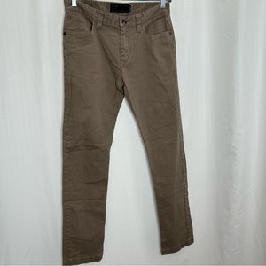 Oakley tan men’s slim fit pants jeans